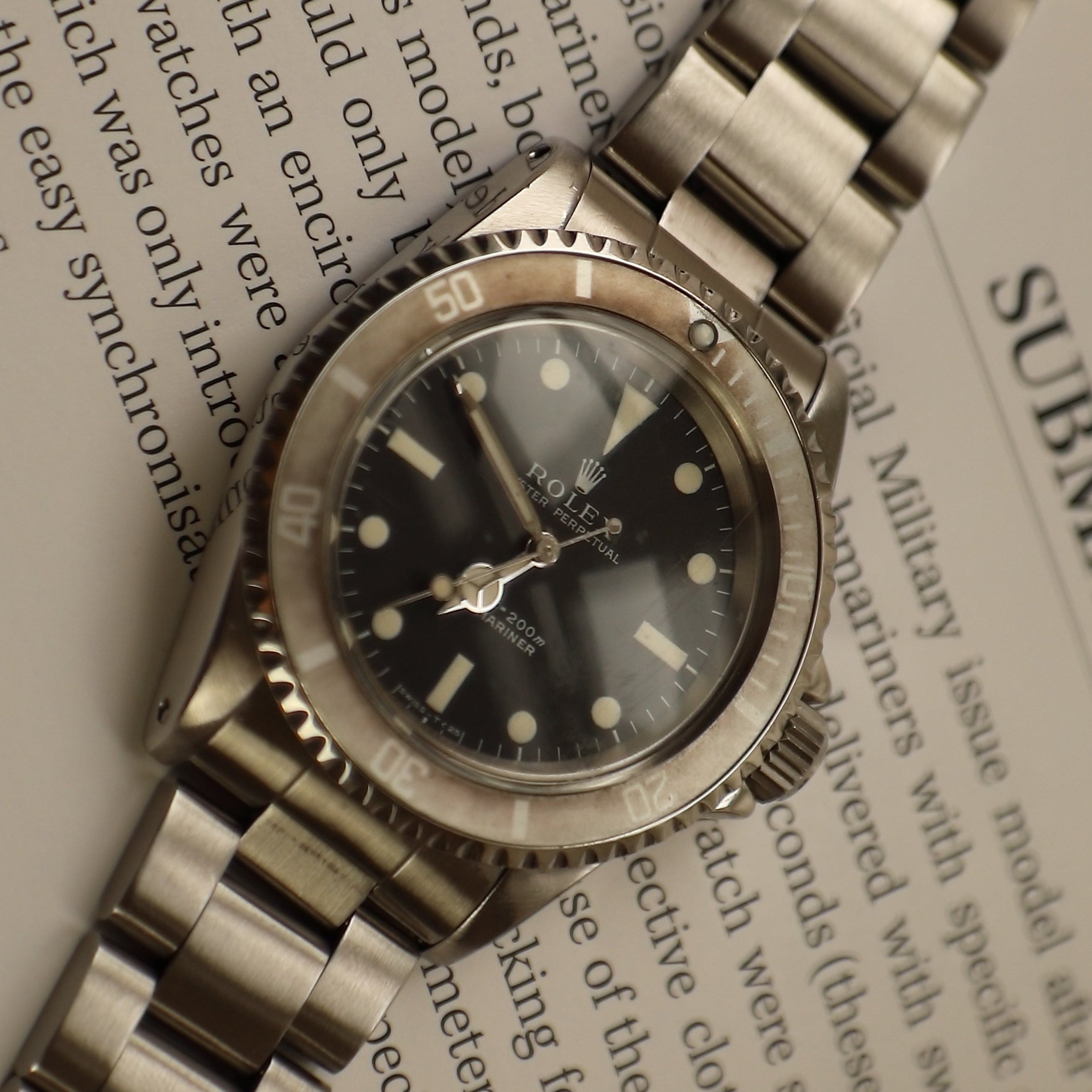 Rolex Submariner 5513 ETP Watches