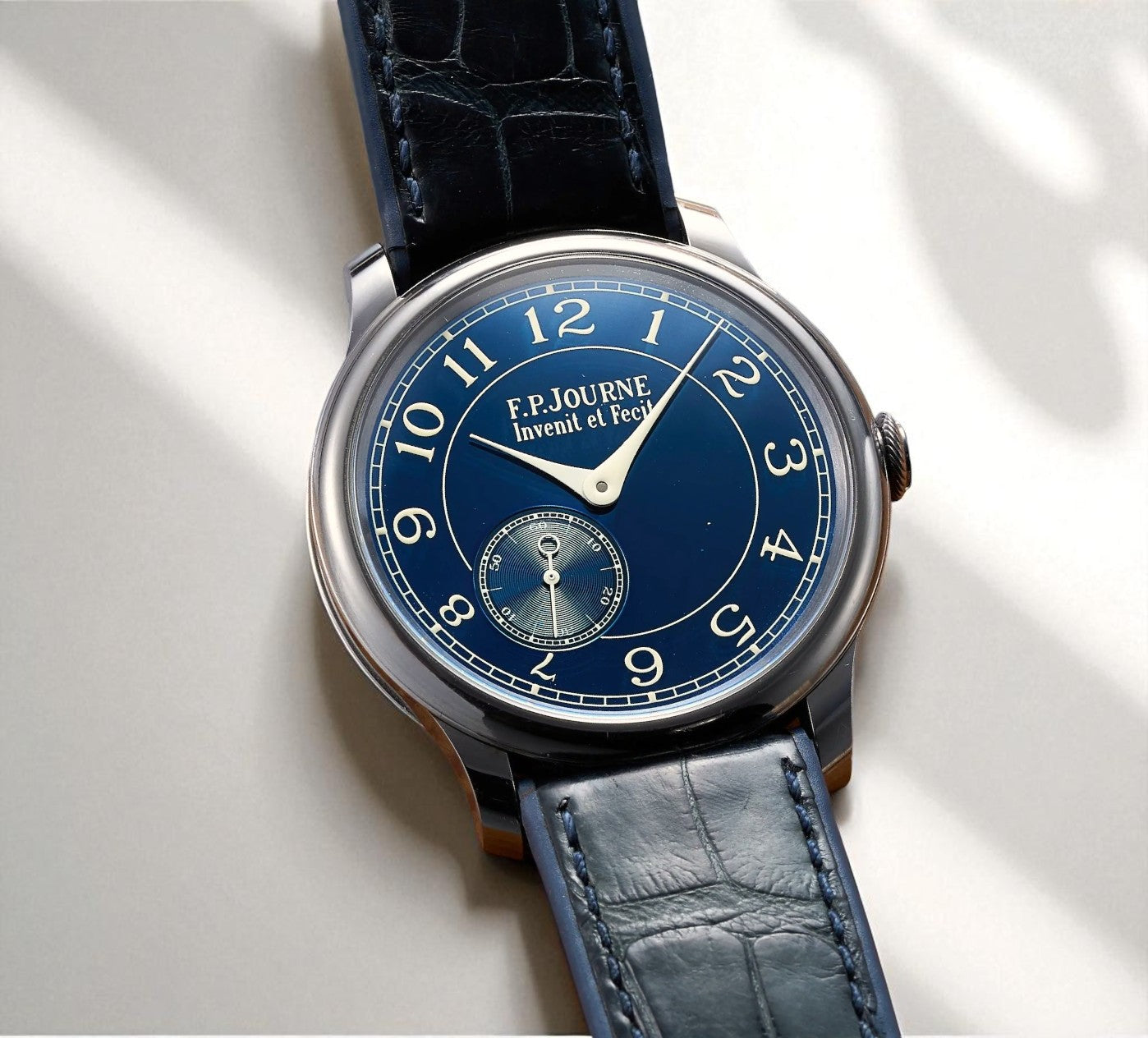 F.P. Journe Souveraine Tantalum Chronométre Bleu